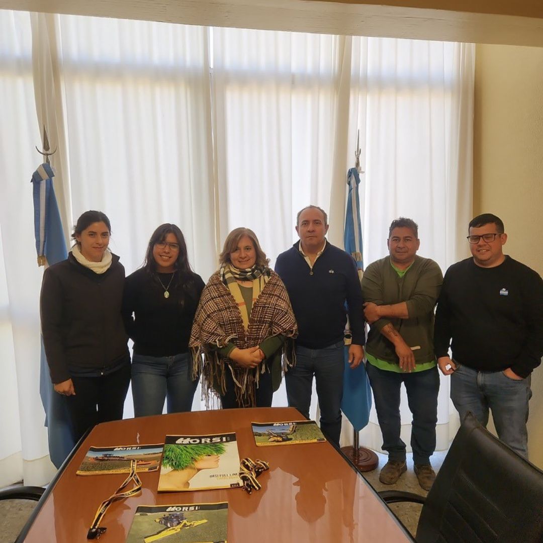 Visita del Director Comercial de ORSI Group a General San Martín, San Juan